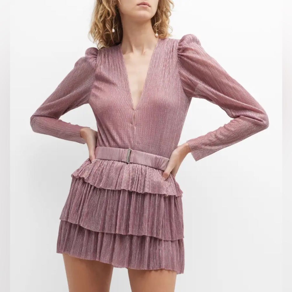 Sabina Musayev Carry Mini Dress in Pink - New With Tags - Picture 4 of 9